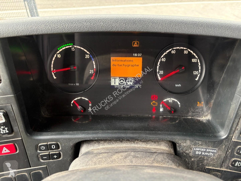 Camion Scania P 410 + FASSI F 165 - 2X EXT. +...
