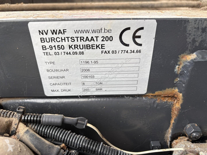 Грузовик DAF 55220 + HMF 735 K2 -- 2X EXT. +...