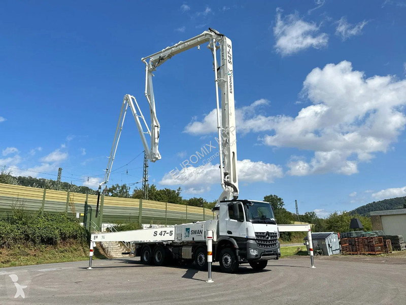 Béton Mercedes 4142 5 4142 8x4 SWAN TSP 47-5...