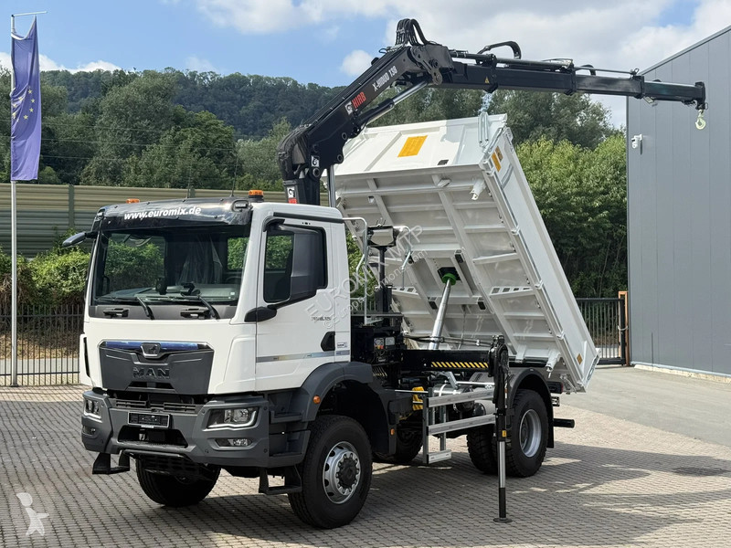 MAN TGM MAN TGM 4x4 BB EuromixMTP Hiab 138-3 truck