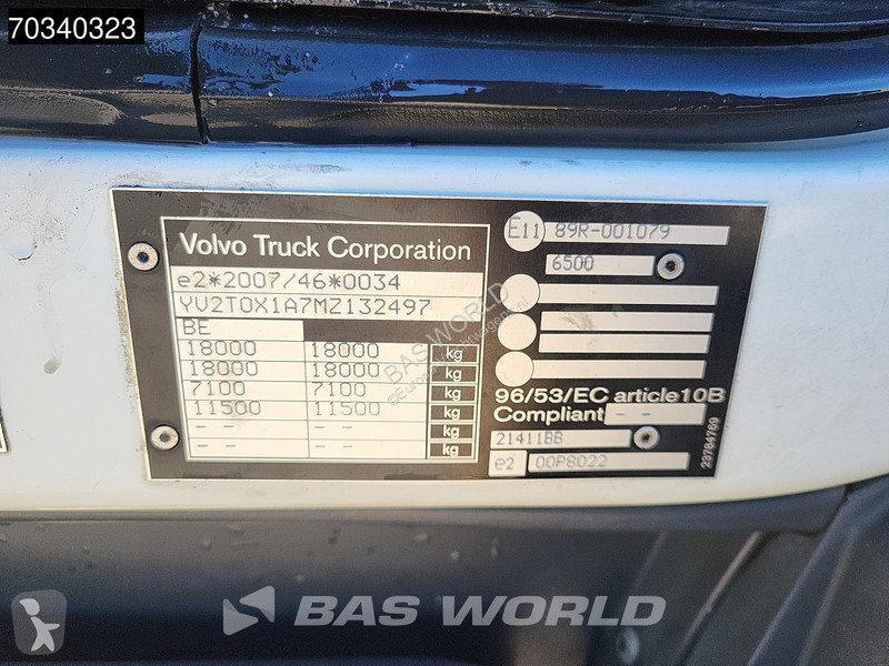 Lastbil Volvo 250 4X2 18tonnner curtainsides...