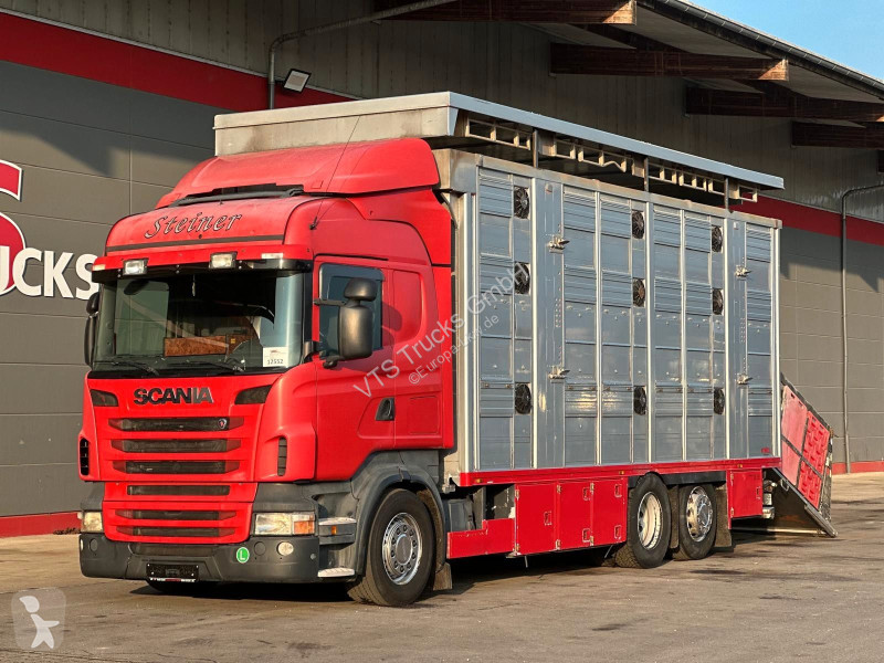 Kamion Scania 6x2 LL 3.Stock FINKL Viehw. +...