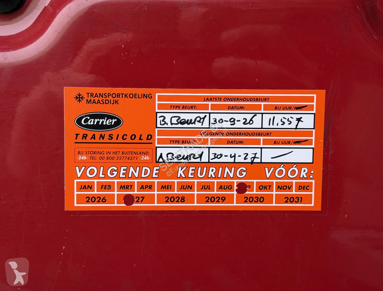 شاحنة Volvo 13500 I-PARK COOL CARRIER TRS...
