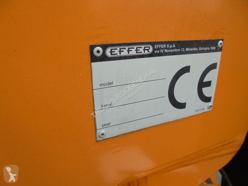 Camion Mercedes 1846 + Euro 5 + EFFER 250 Crane...