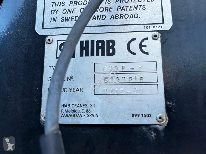 Camion DAF FAX 85  410 Euro 5 Hiab 60 Tonmeter...