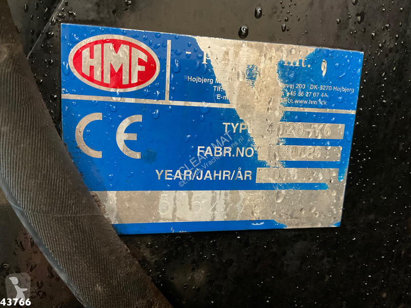Camión MAN 35.480 8x4H Euro 6 HMF 40 Tonmeter...