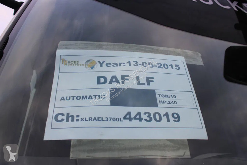 Kamion DAF 250 + euro 6 + 19T
