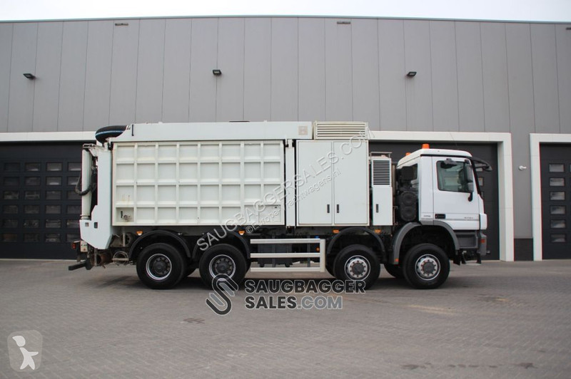 Camion Mercedes 4141 RSP 2014 Saugbagger 8x8