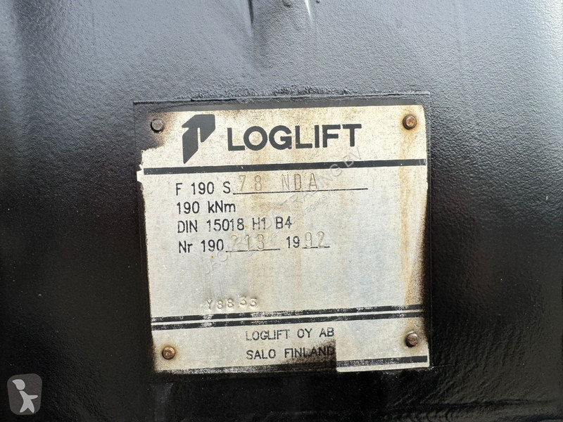 Camion Steyr 1491.310 6x6 Loglift 190 + dolly +...