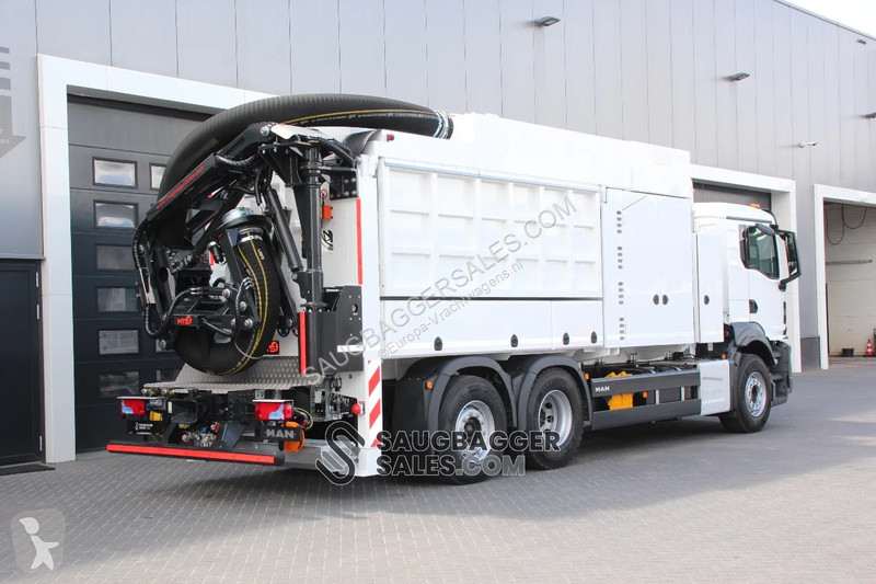 Camion MAN 26.510 6X2-4 MTS DINO 8 SAUGBAGGER