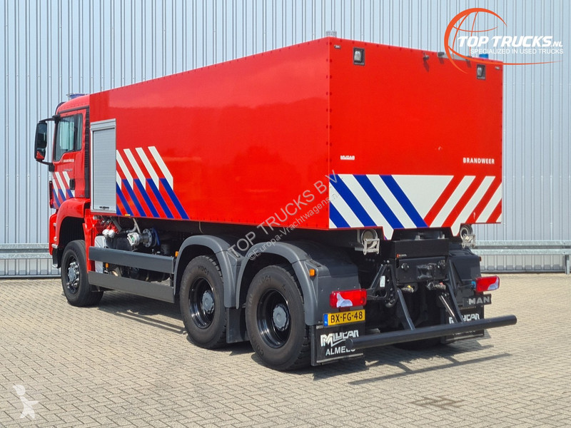 Camion MAN 26.400 6x6 - 14.000 ltr Brandweer,...