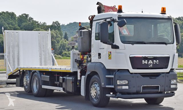 Kamion MAN TGS * FASSI F170A.22 + FUNK* TOPZUSTAND