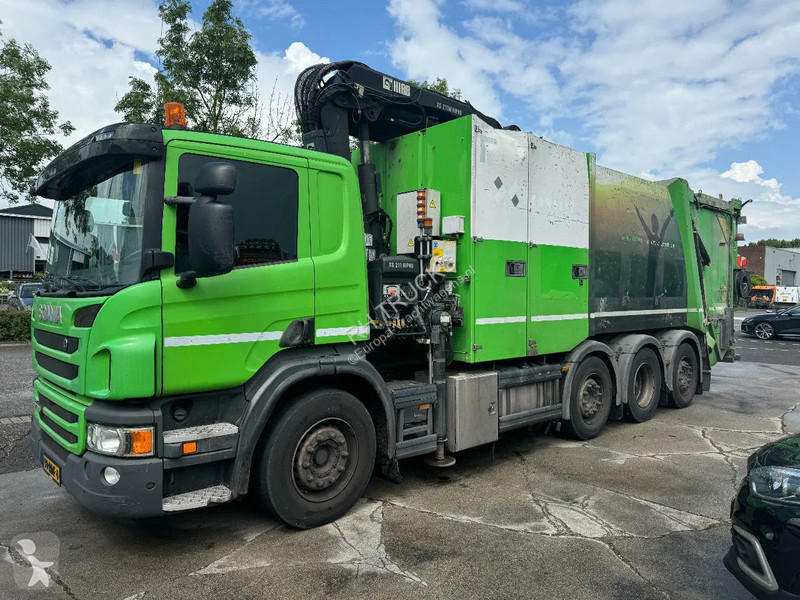 Kamion Scania P360 8X2 - HIAB 211BW-3 + FAUN...
