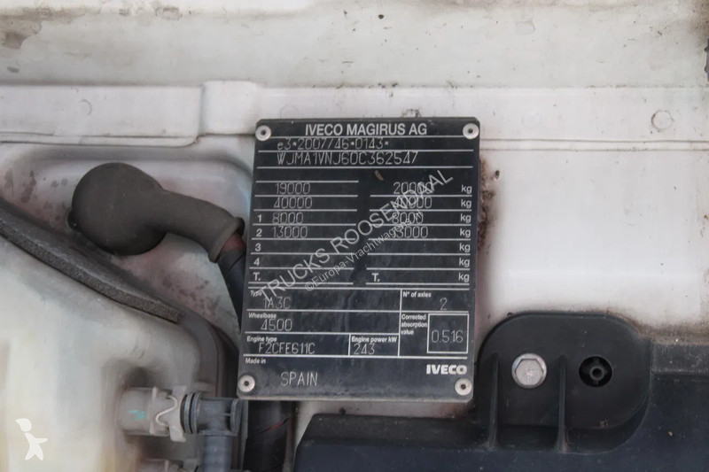 Camion Iveco 330 + EURO 6 + NICE TRUCK + 19T