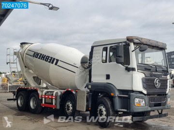 Camion Shacman 8x4 EURO 6 8X4 NEW! 8m3 Liebherr Mixer Big-Axle Steel Suspension