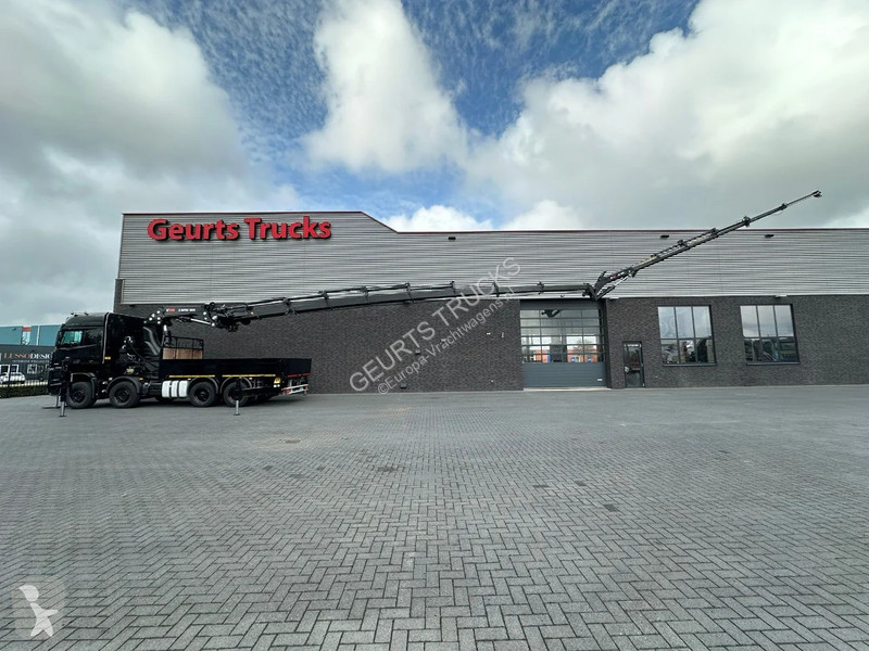 Camion Mercedes 3251 8X4 + HIAB 1058 E-8 + JIB...
