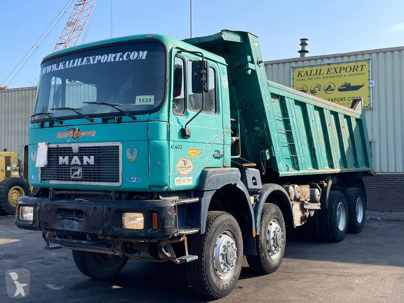 Camión MAN Kipper 8x6 Big Axle's Full Spring...