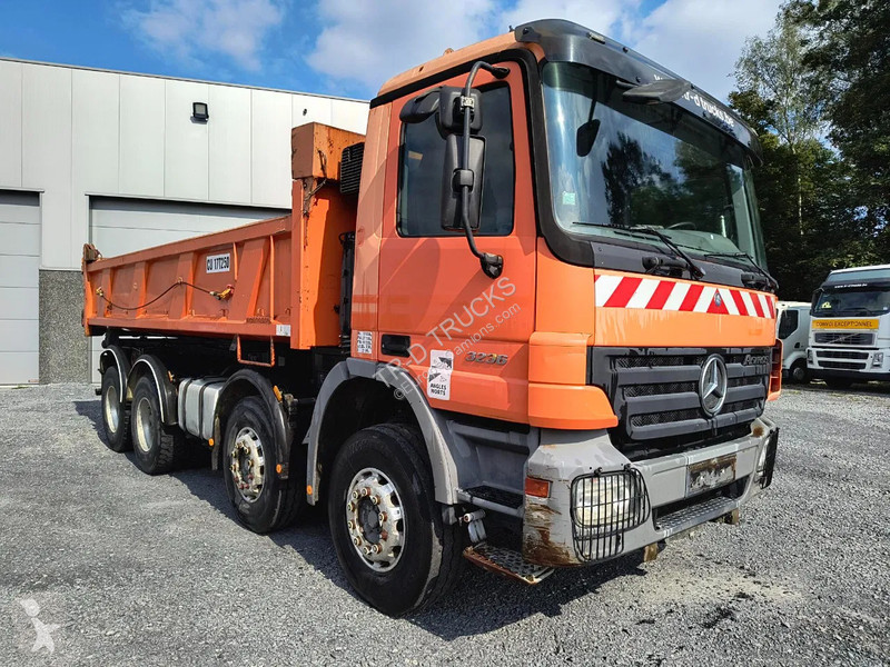 Camião Mercedes 3236 8X4 - 2 SIDE TIPPER/BI-BENNE