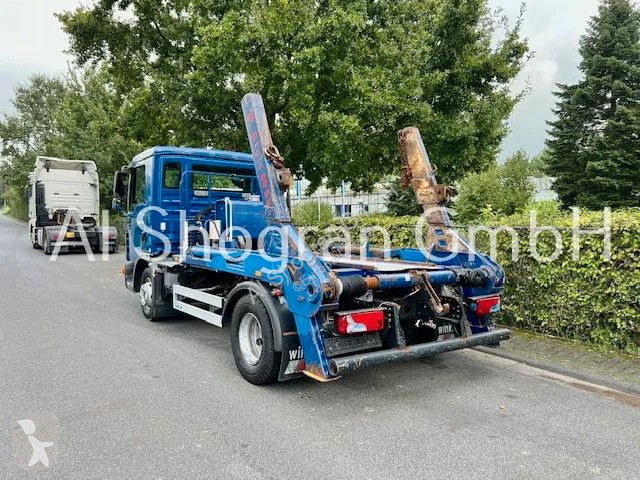 Camion MAN 12.250 Absetzkipper Heimann Mit...