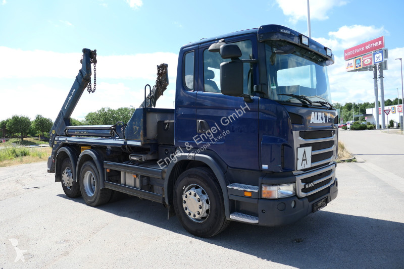 Camion Scania G 400 B6X2 Meiller, Lenkachse
