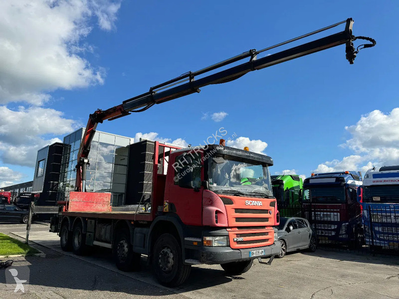 Kamion Scania P360 8X4 - EURO 5 + PAFINGER...