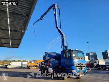 Camion béton malaxeur + pompe Mercedes