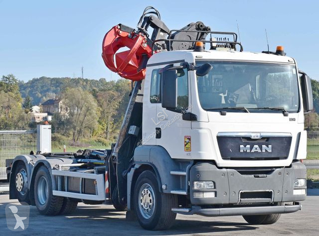 Kamion MAN TGS Abrollkipper* KESLA 2114 Z * TOP