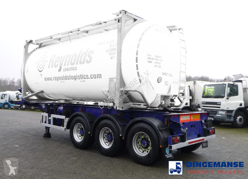 Kamion  3-axle container trailer 20-30 ft