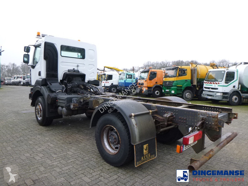 Camion Renault 380 DXI 4x4 Euro 5 chassis + PTO