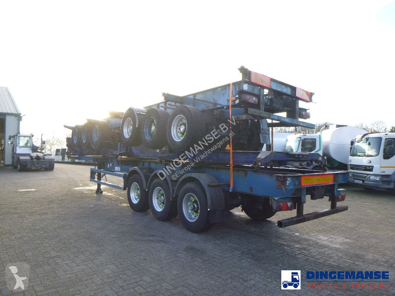 Kamion  Stack - 3 x container trailer...