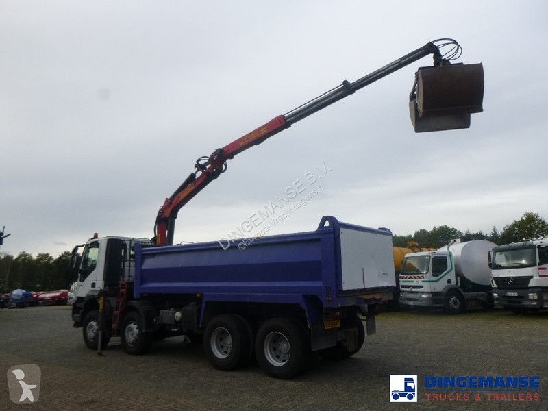 Vrachtwagen Iveco AD340T36 8x4 RHD tipper +...