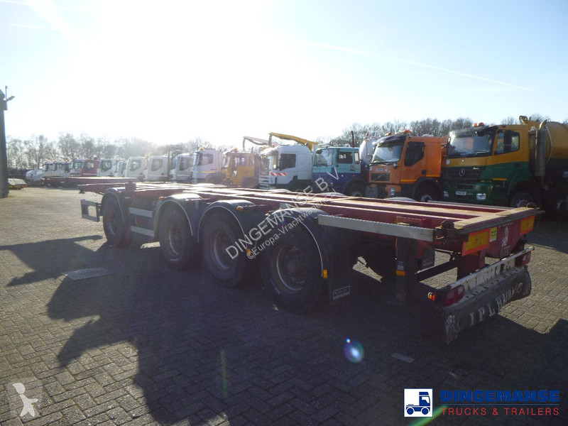 Kamion  4-axle container combi trailer (3 + 1...