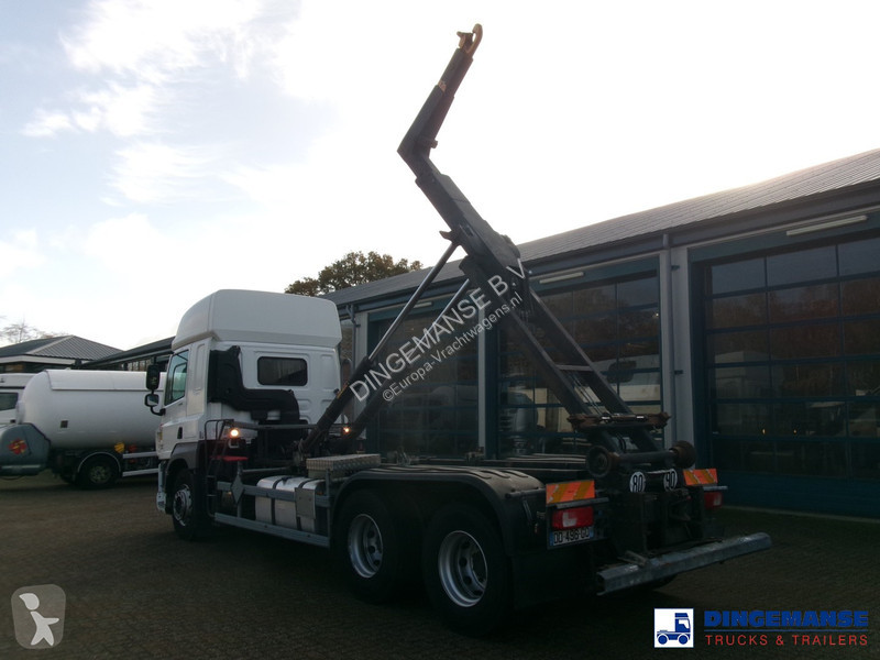 Camión DAF 460 6x2 Euro 6 Hyva container hook 20 t