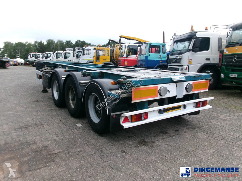 Kamion Van Hool 3-axle container chassis 20,30 ft.