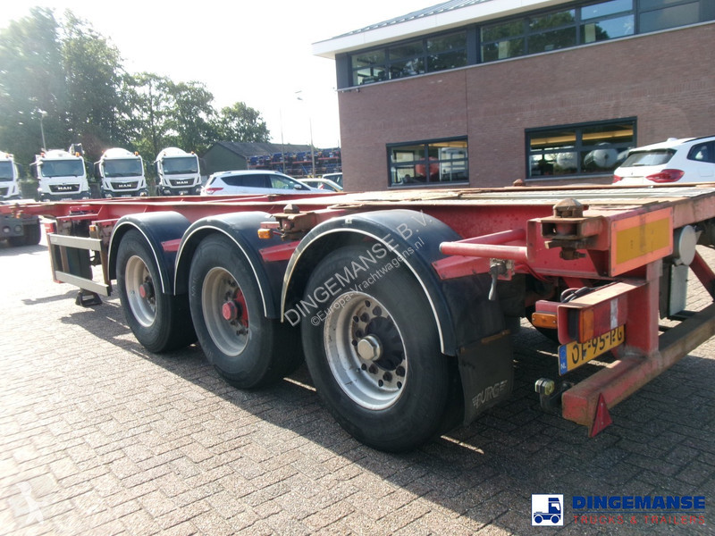 Camion Burg 3-axle container chassis 20,30 ft +...