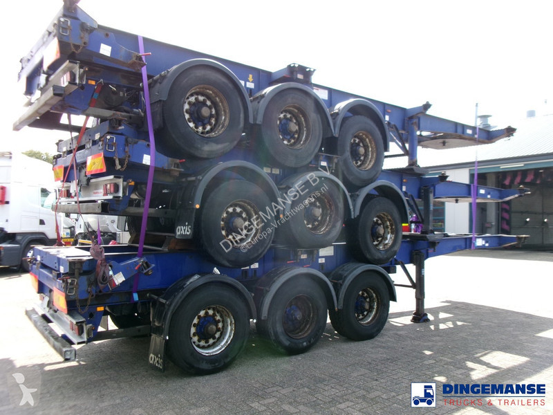 Kamion  Stack - 3 x container chassis...