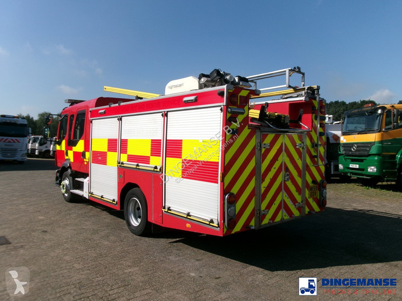 Camion Volvo FL280 4X2 RHD crewcab fire engine...