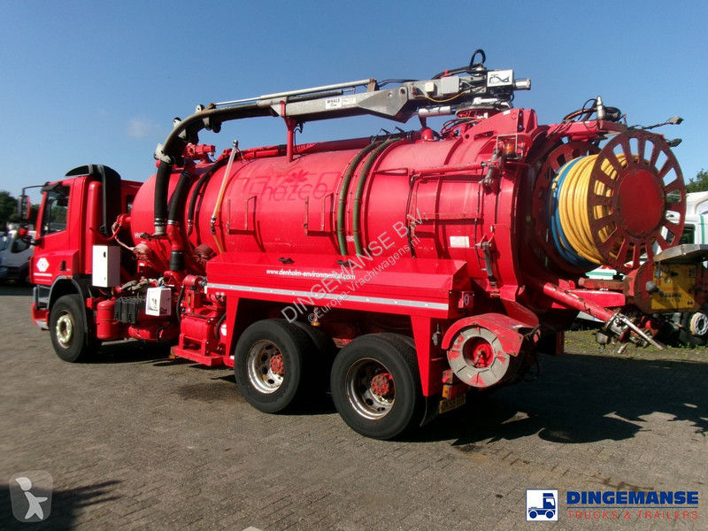 Kamion DAF 75310 6x4 RHD Whale vacuum tank 11.8...