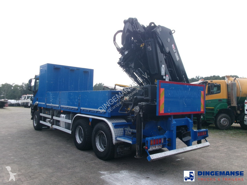 Vrachtwagen Iveco AD260T33 EEV 6X4 + Hiab 377...