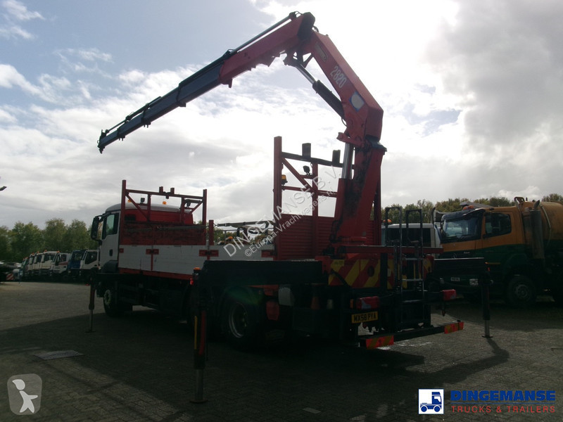 Lastbil MAN TGS 6X4 RHD + HMF 2820 K4