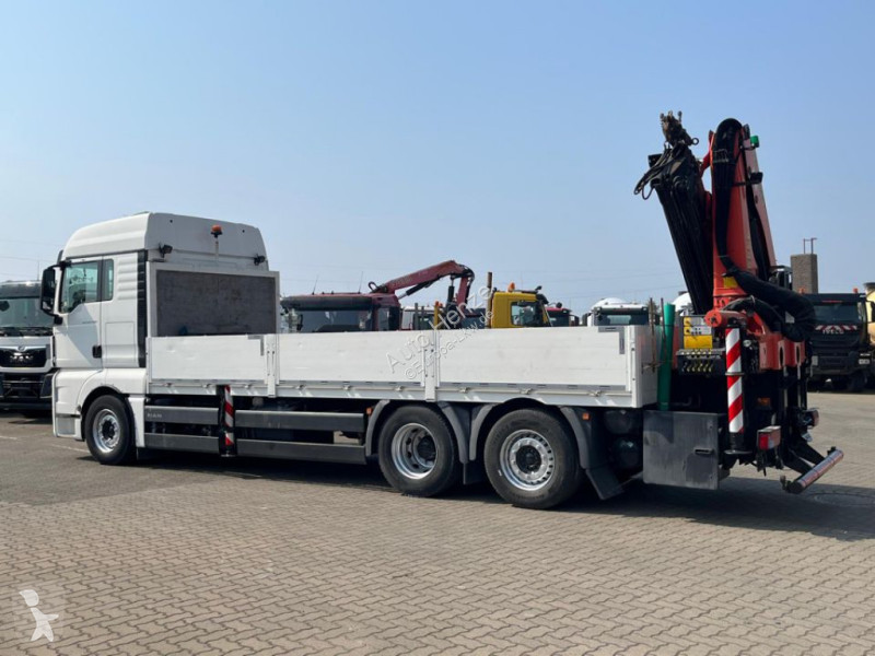 Lastbil MAN TG-X 26.480 6x2 Pritsche Heckkran...