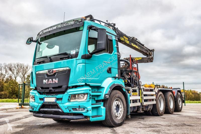 Kamion MAN 35.520 BL-8x4-4 BL+TAJFUN L170 K