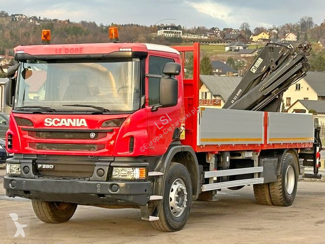 Camión Scania 280 * HIAB 122 E - 2 HIDUO +...