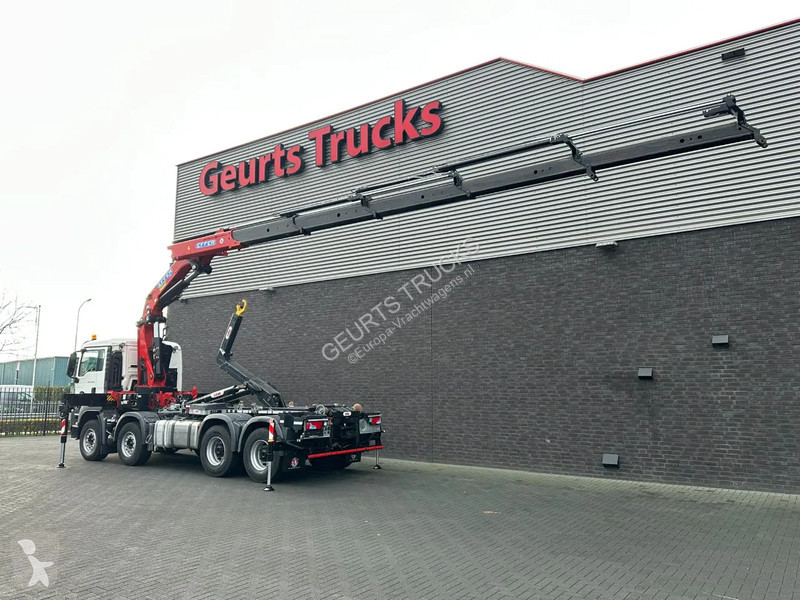 Camion MAN TGS 8X4 BL+ HYVA 18.55.S...