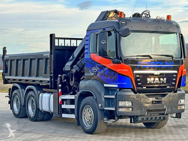 Kamion MAN TGS * HIAB 288 EP - 4 HIDUO/ FUNK * 6x4