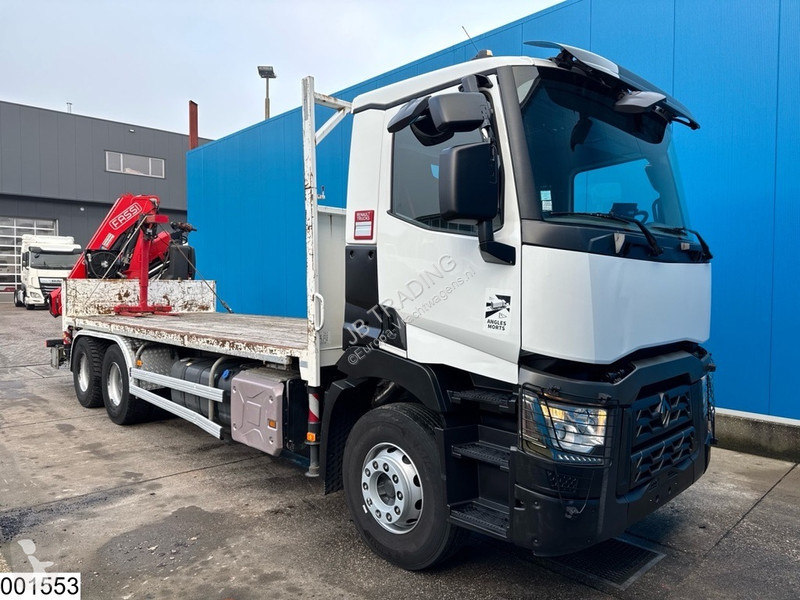 شاحنة Renault C 380 6x4, EURO 6, Fassi, Steel...