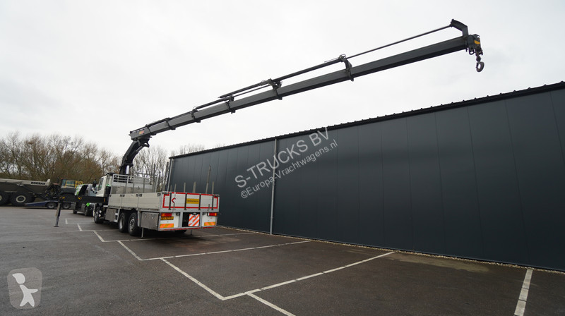 Camion DAF 85360 6x2 OPEN BOX WITH HMF 4720 CRANE