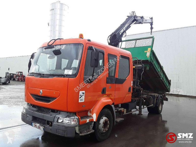 Kamion Renault 210 Hiab 102 manual pump