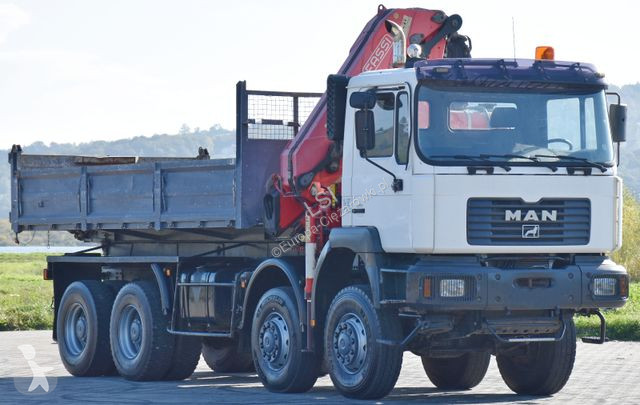 Lastbil MAN 41.460 * KRAN * 8x8 ! TOPZUSTAND