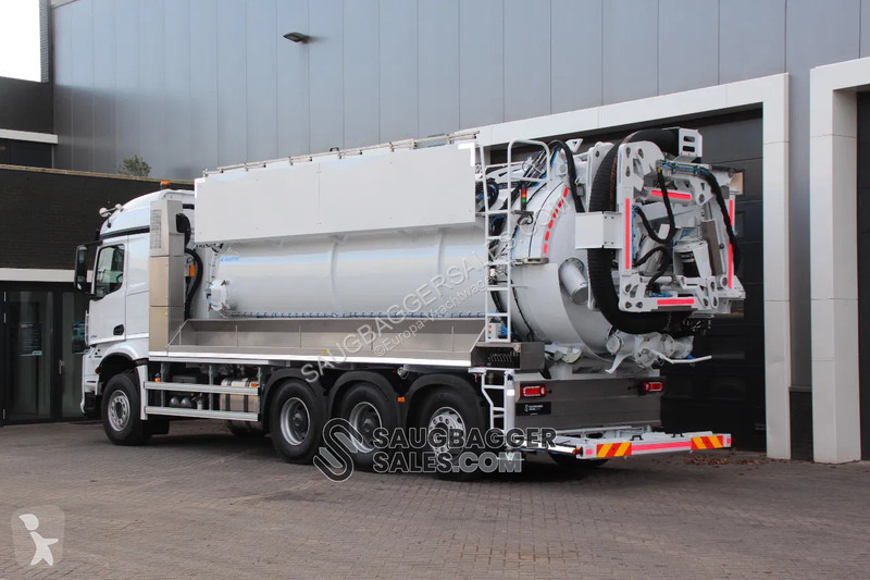 Camion Mercedes Amphitec Vortex 11000 Saugbagger